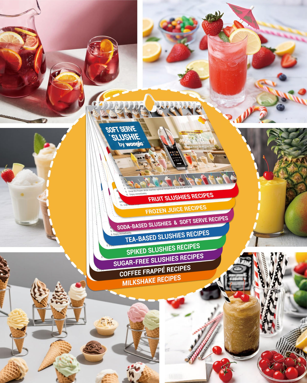 Wongic home kitchen smoothie guide ideal for entertaining and daily snacks