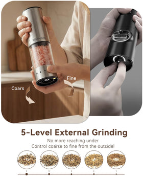 WONMAKE ceramic core delivers smooth, long lasting grinding performance