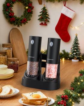 WONMAKE grinder with LED light guides precise grinding even in dim kitchens