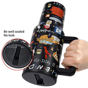 Wonshia stainless steel 18/8 construction for durable, tasteless hydration.