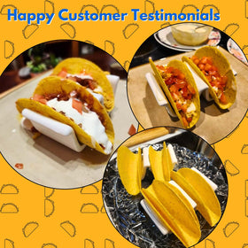 Set of 2 HolaTasty taco shell holders for thoughtful hosting