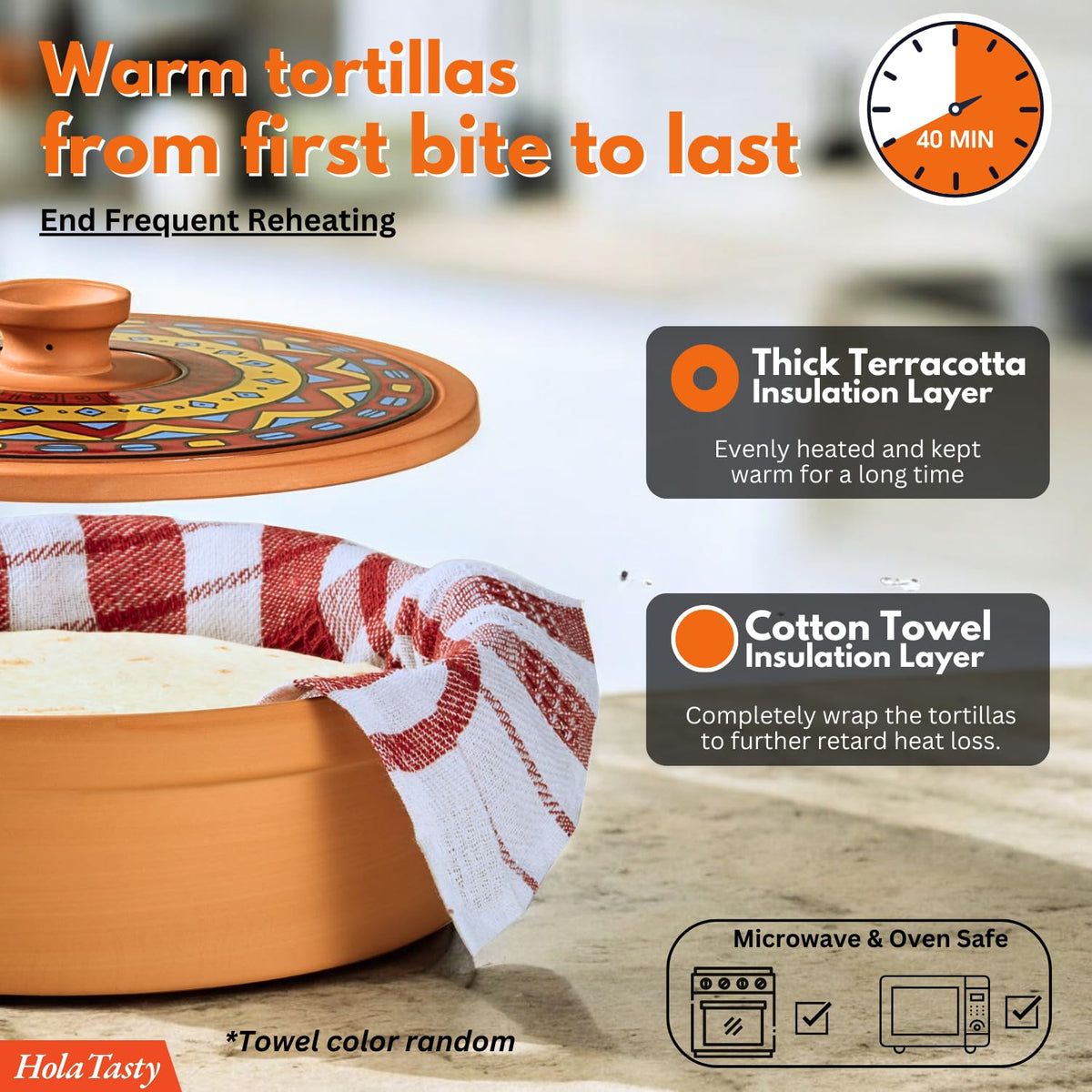 Woobud warmer close-up shows double insulation and cloth interior