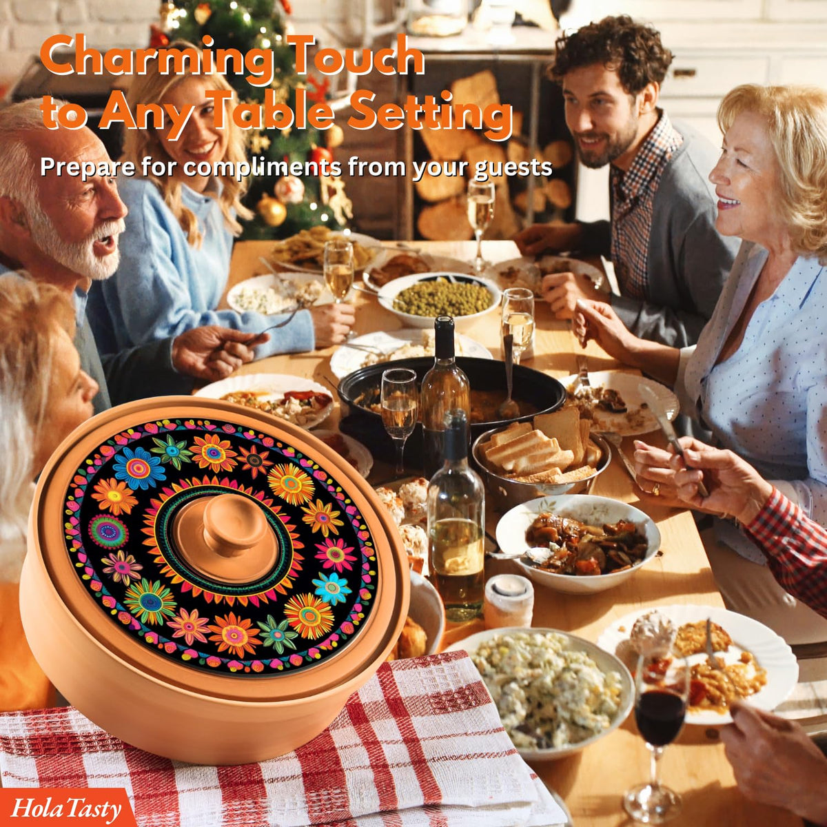 Microwave and oven safe for quick reheats without losing texture.