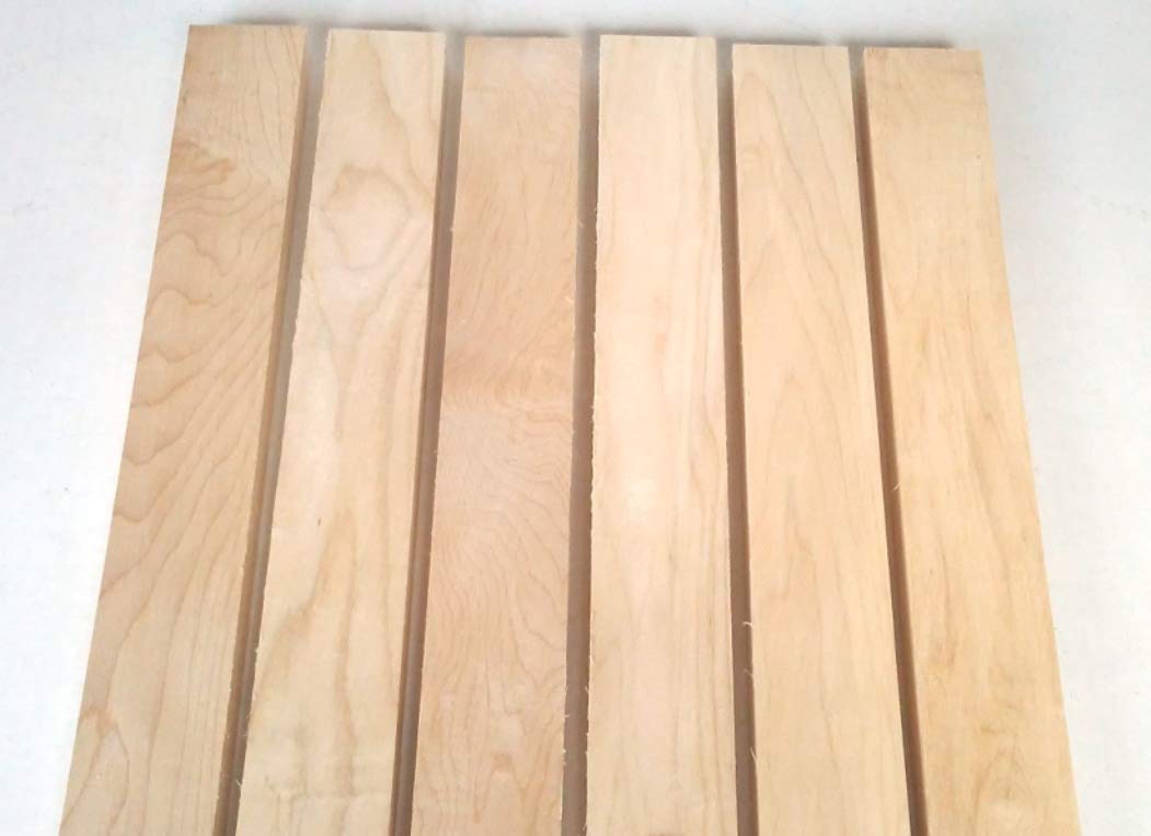 Wood-Hawk smooth-edged boards ready for sanding and finishing.
