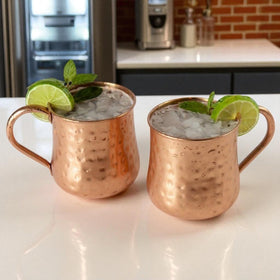 Wooden Baker copper mug ayurvedic-inspired design highlighting timeless heritage