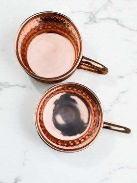 Wooden Baker copper mug in a cozy kitchen scene for everyday rituals