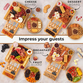 Woodenhouse cheese guidebook included in the set.