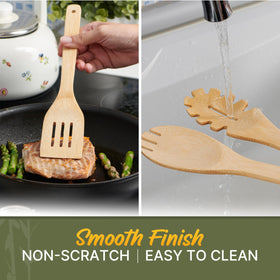 WoodenHouse salad fork perfect for crisp greens and salads.