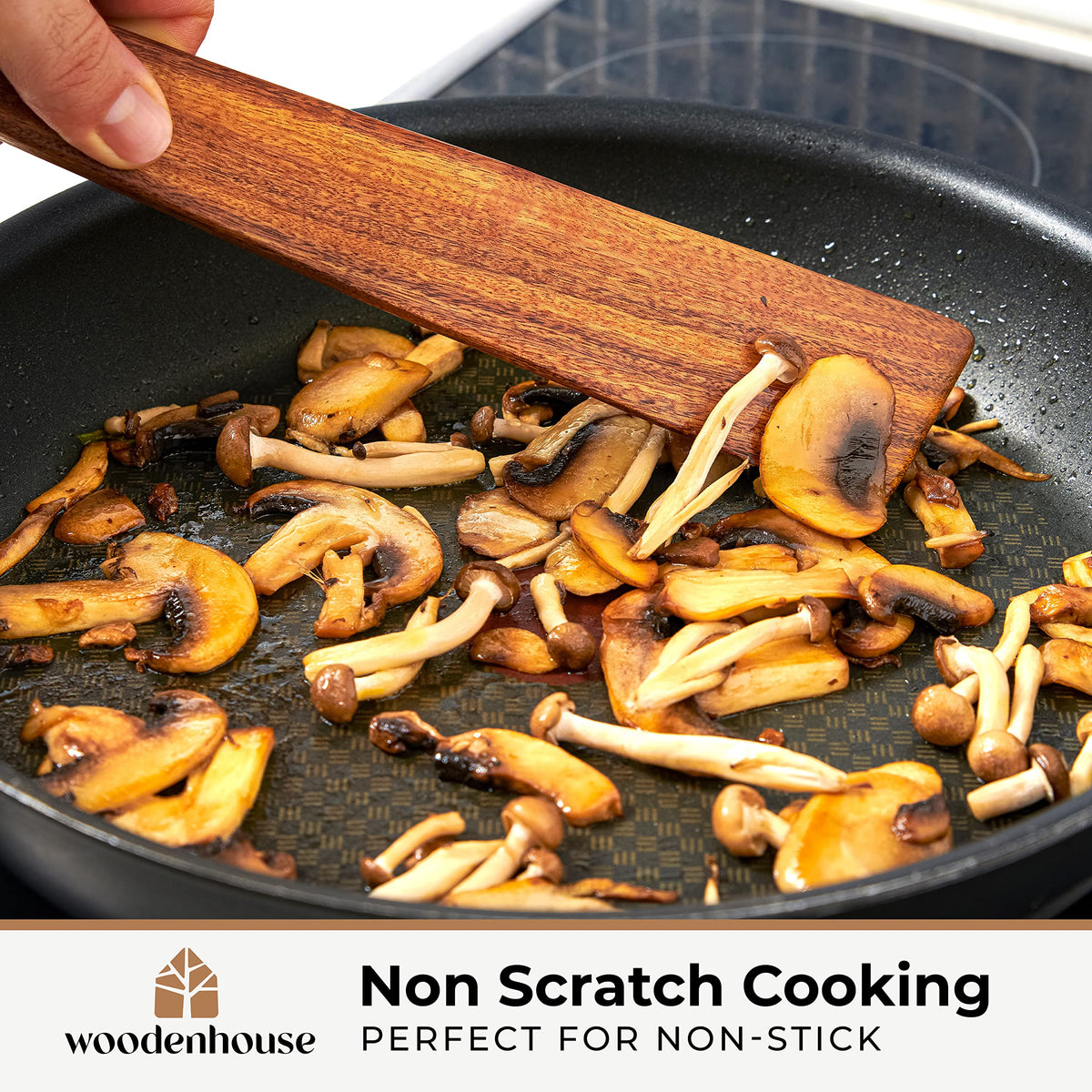 Woodenhouse spatula ready for everyday cooking and long-lasting performance.