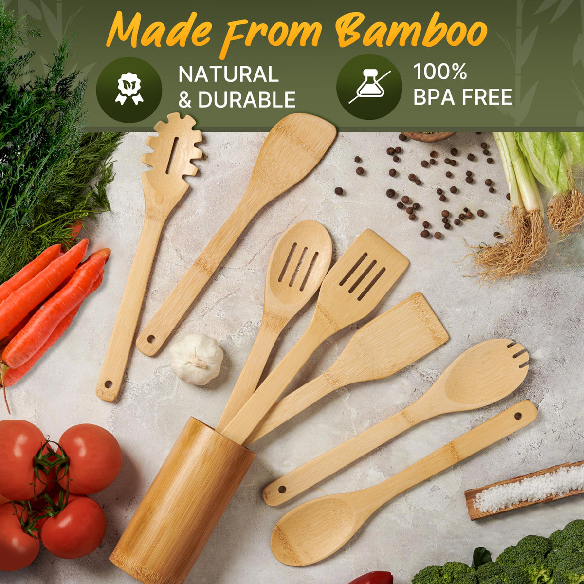 WoodenHouse turner spatula ideal for flipping delicate foods safely.