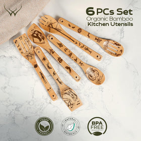 Woodlands USA BPA-free wooden utensils support safe family cooking