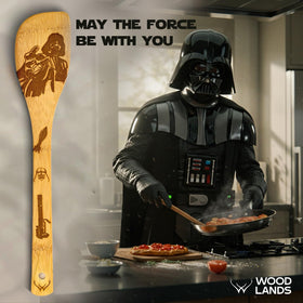 Woodlands USA eco-friendly bamboo utensils highlighting durability and light weight