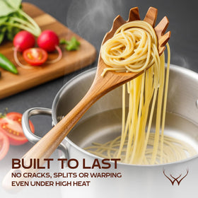 Woodlands USA salad fork perfect for greens.