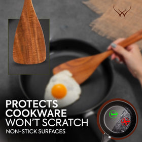 Woodlands USA soup ladle suited for soups.