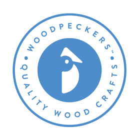 Woodpeckers Lazy Susan perfect for DIY rotating displays and projects.
