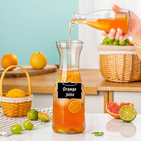 Wookgreat brunch juice carafes ideal for keeping drinks neatly organized.