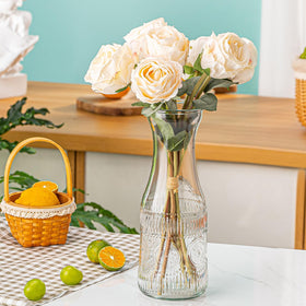 Wookgreat dishwasher-safe carafe pitchers simplify cleanup after gatherings.