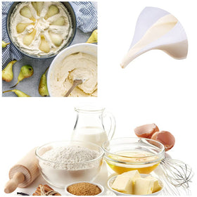 Woozettn measuring cup with ergonomic handle for comfortable pours.