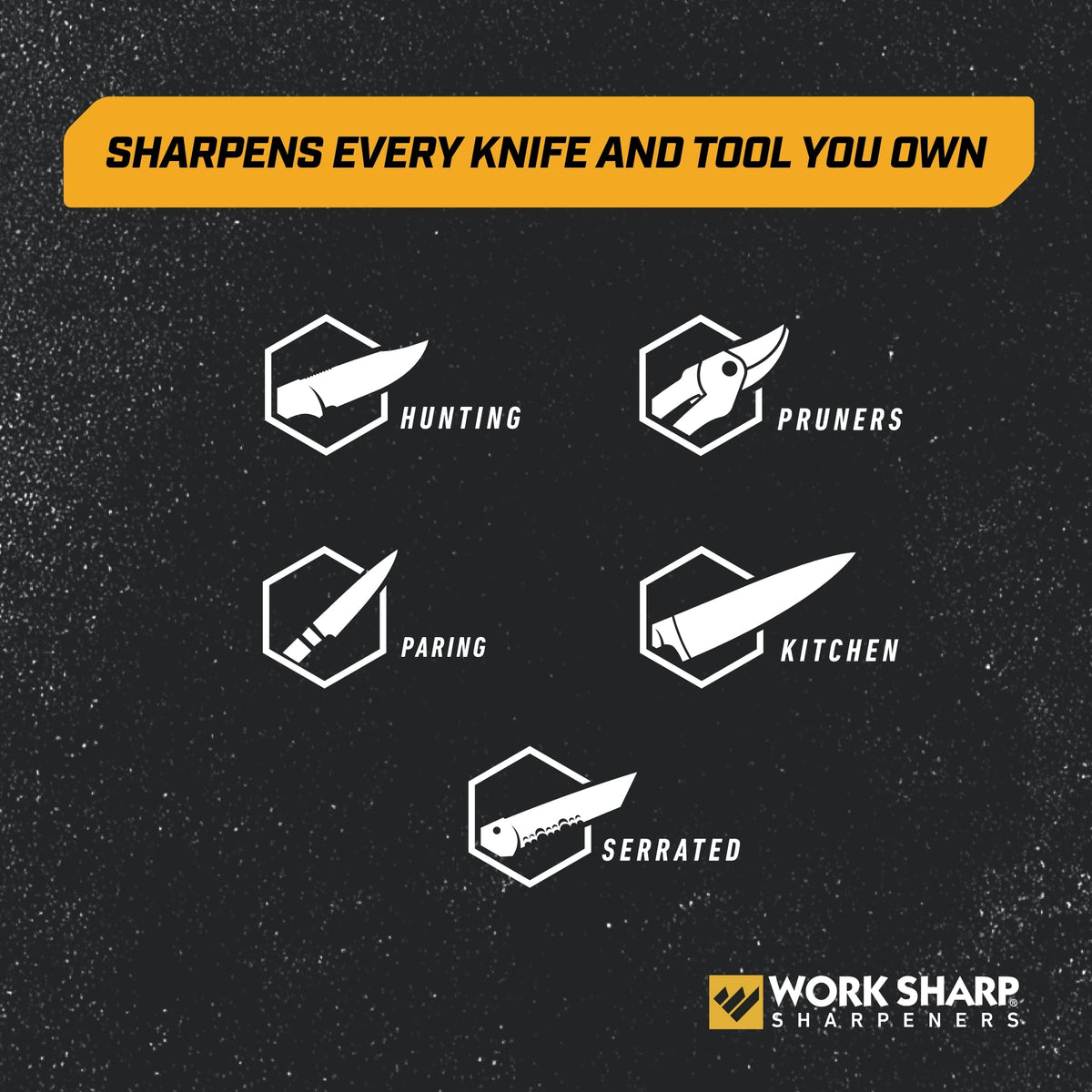 Work Sharp EDC Pivot Plus serrations and fine edges guided by the diamond rod for precision.