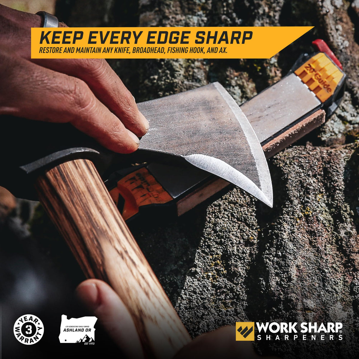 Work Sharp Elite travel case keeps tools organized for on-the-go use