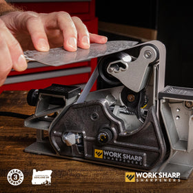 Oregon-engineered Work Sharp Ken Onion Elite Mk2 for durable performance.