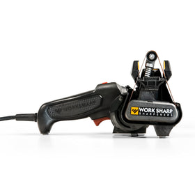 Work Sharp MK2 front view shows a compact professional sharpener for knives and tools.
