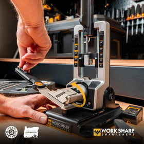 Work Sharp Pro Elite rigid carry case with foam inserts