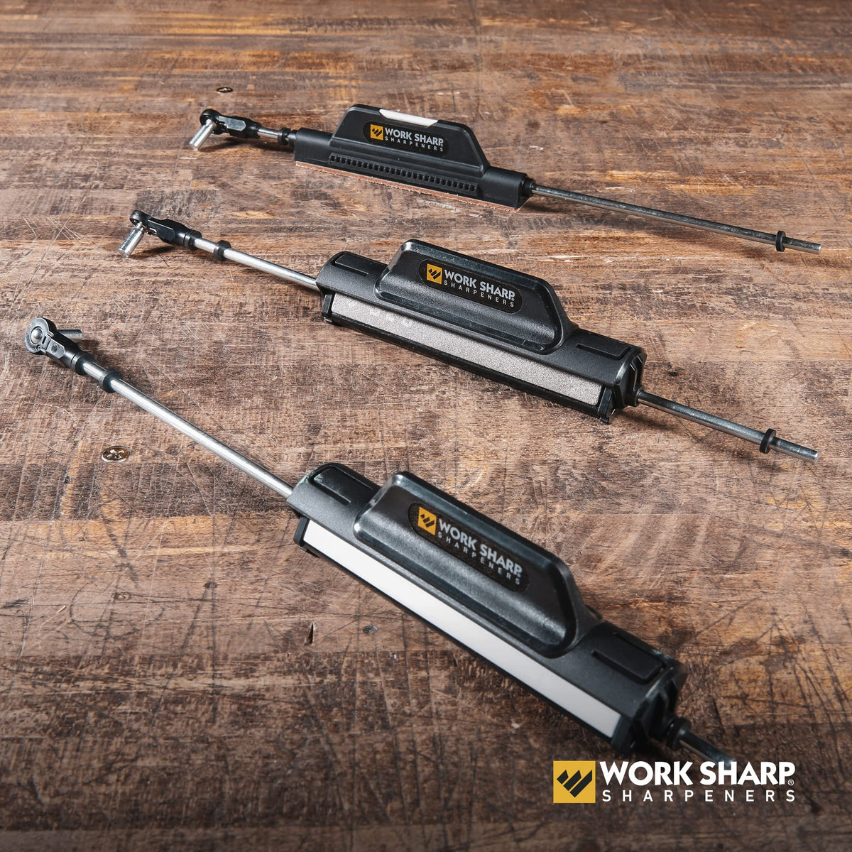 Work Sharp Upgrade Kit seven abrasives offers versatile grit options for blade sharpening