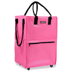 WORKPRO ergonomic handle provides comfortable hauling