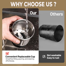 WORKPRO HAUSHOF grinder dry ingredients like cinnamon and flaxseed