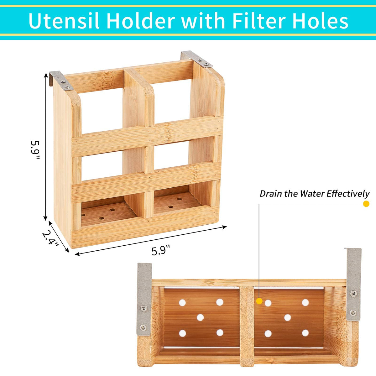 Worthyeah natural bamboo construction offers durable, chemical-free drying.