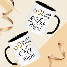 WOSIWULA ceramic mugs with double-sided printing for memorable celebrations.