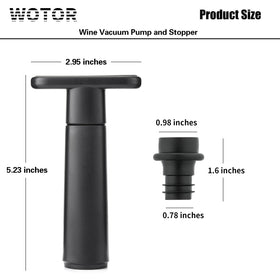WOTOR Easy to use seal device for quick freshness.