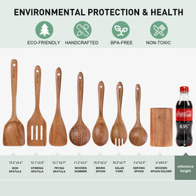 WOTTISH salad spoon perfect for tossing salads and seasoning