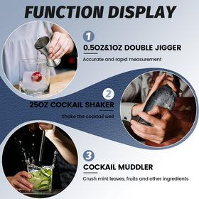 WOTTOR bar spoon for stirring layered cocktails with ease
