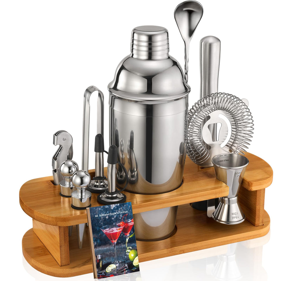 WOTTOR cocktail shaker 25oz for pro-level home cocktails