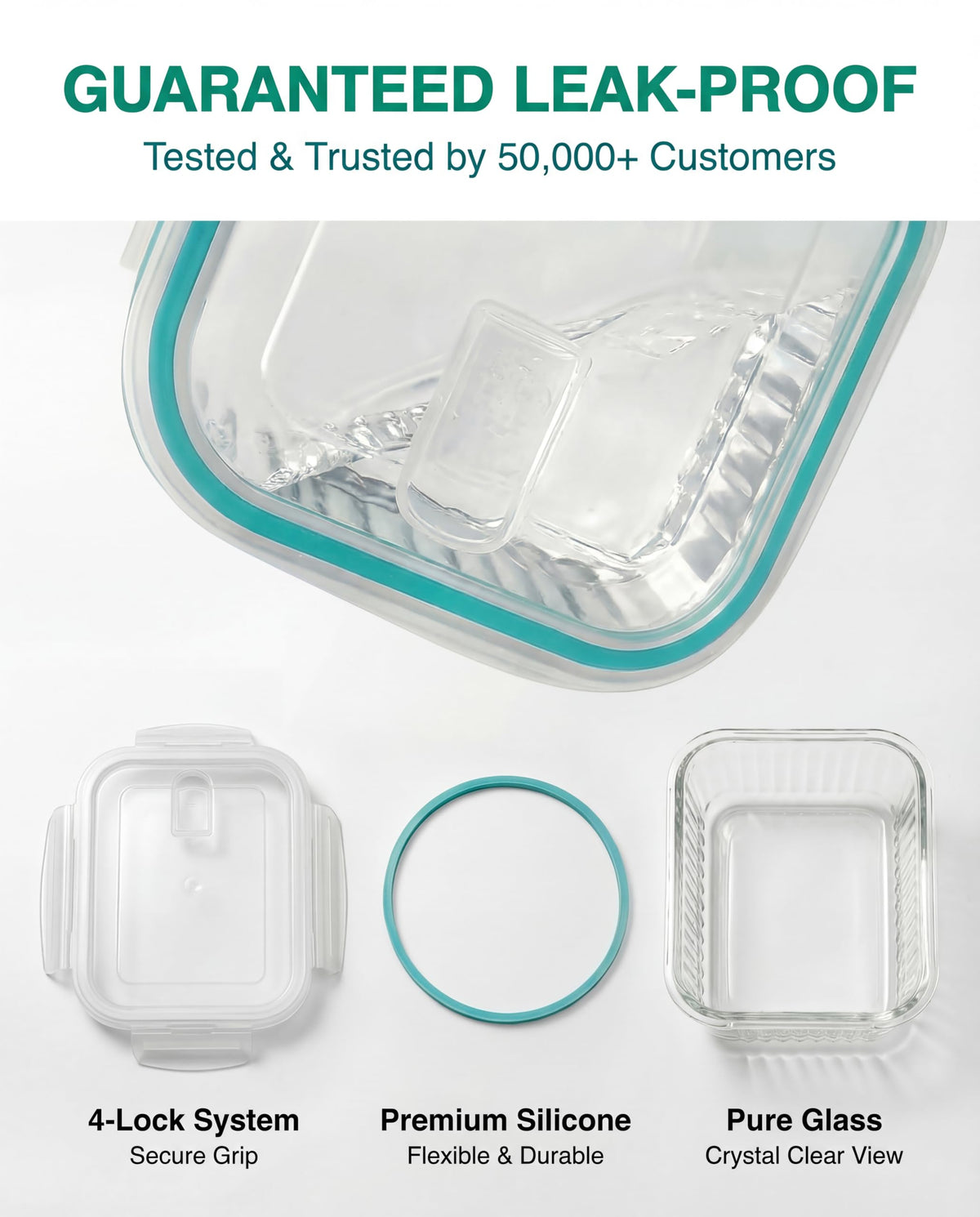 WOVOW single-compartment design supports flexible portioning for meals.