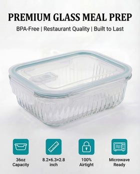 WOVOW snap-lock lids sealing the container to prevent leaks during transport.