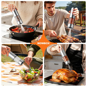 WOWBOX LED charging indicator helps monitor power while refilling