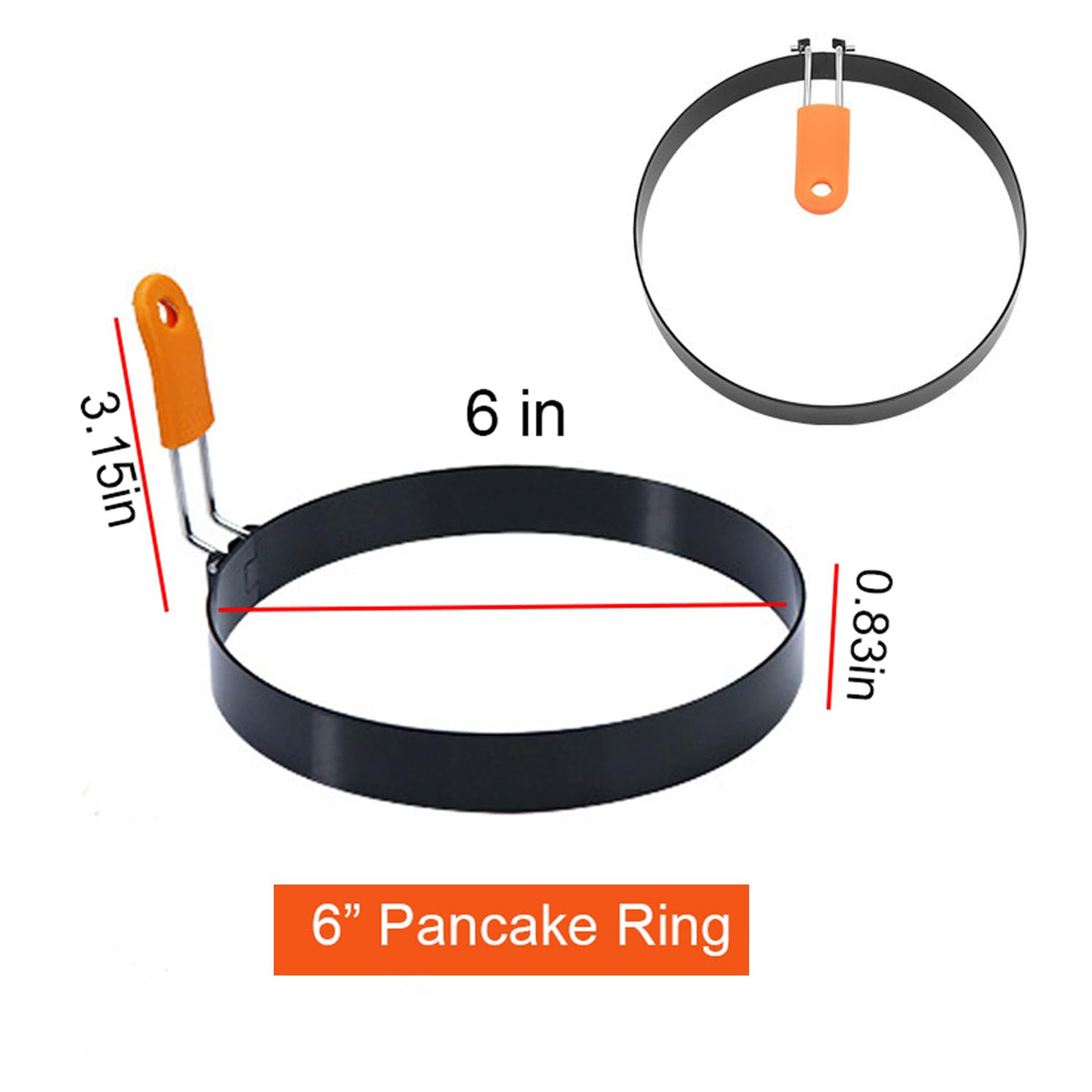 WOWITIS spatula included for flipping omelettes and pancakes
