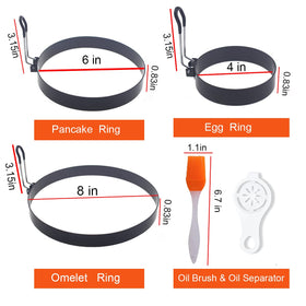 WOWITIS stainless steel egg cooker set for versatile cooking