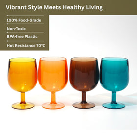 WowProLiv 8.5 oz green cup, BPA-free and ideal for outdoor meals