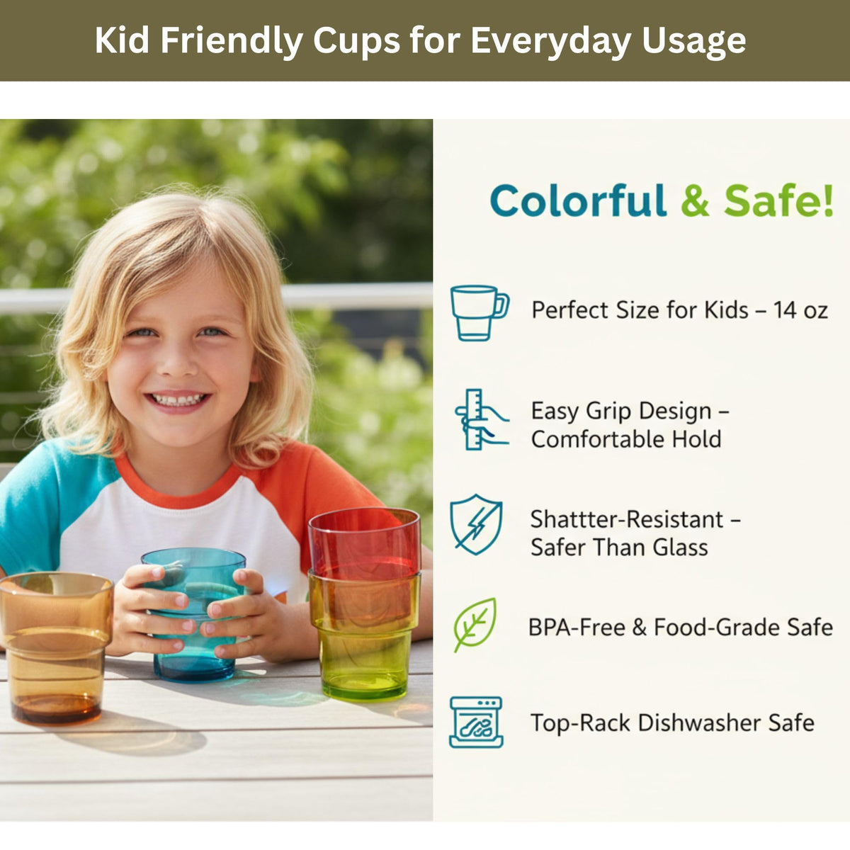 WowProLiv amber 14 oz tumbler, great for juice on outdoor adventures