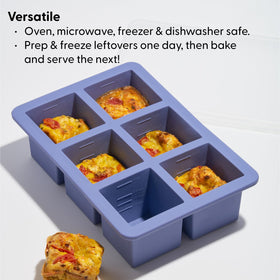 W&P Cup Cubes freeze portions for quick meals and snacks.