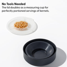 W&P 4-cup capacity popper ideal for quick, single-serving snacks.