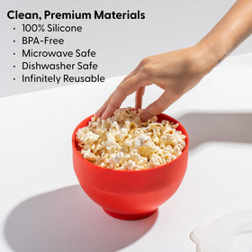 W&P 9-cup popper suited for family movie nights and gatherings.