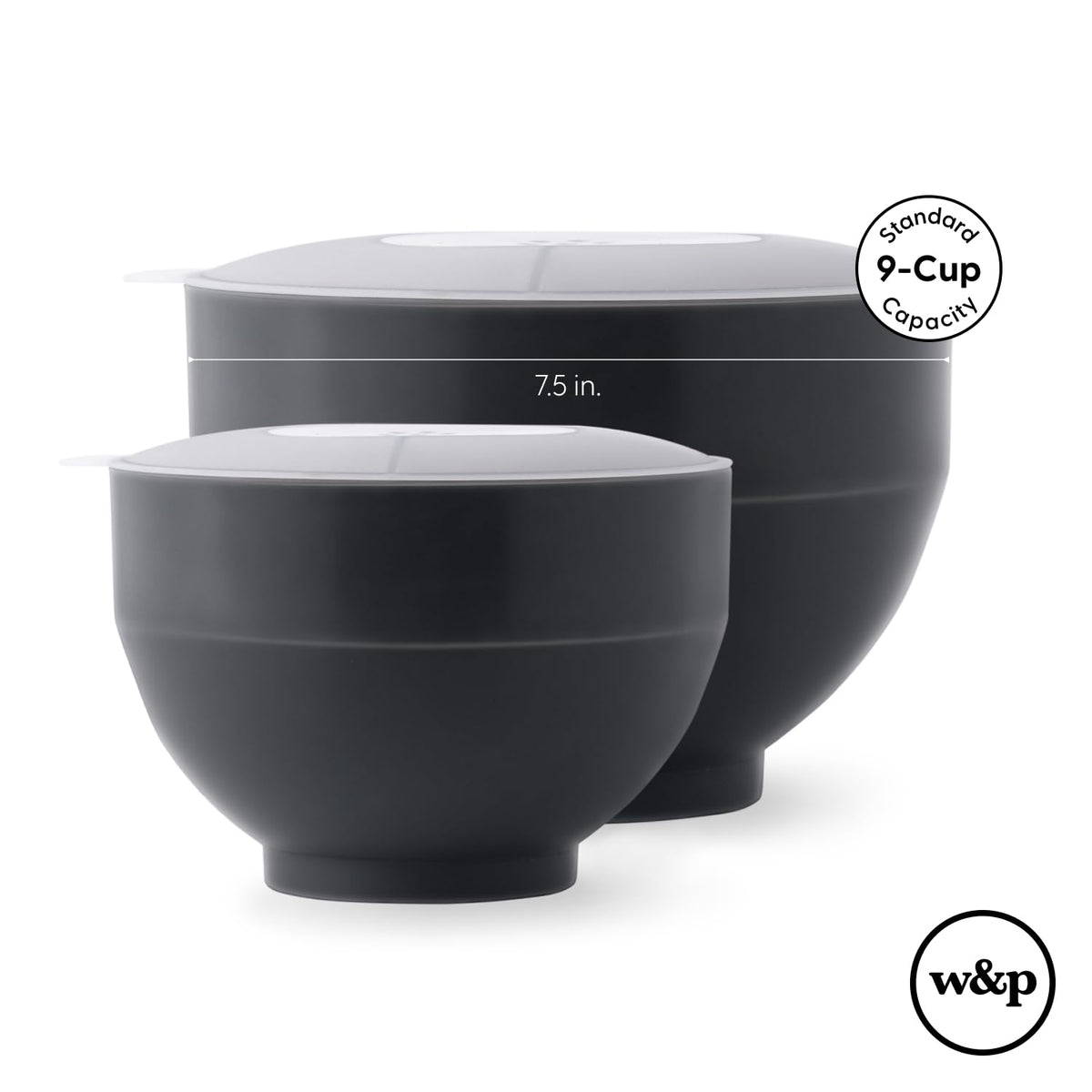 W&P Dishwasher-safe silicone design allows easy cleanup after popcorn sessions.