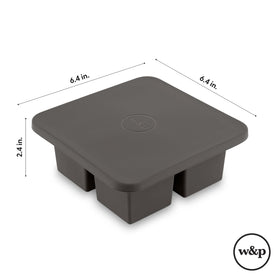 W&P Peak silicone is BPA-free and dishwasher safe for easy cleaning.