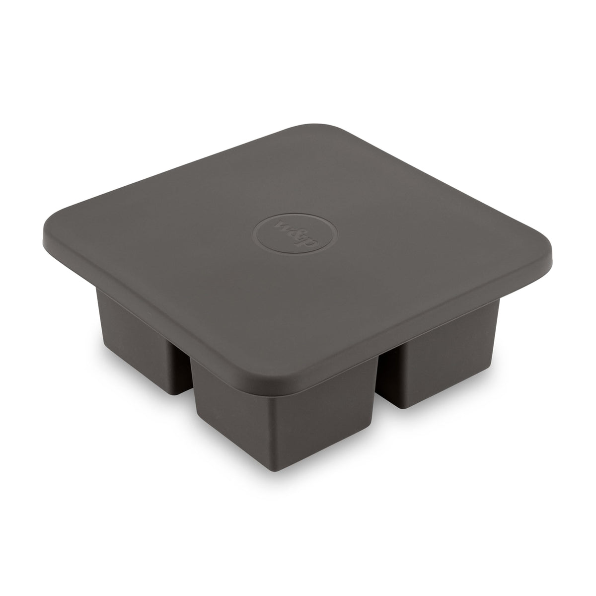 W&P Peak ice tray shows interior steel frame for sturdy filling and transfer.