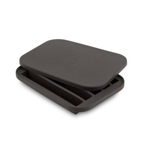 W&P Peak ice tray with lid keeps ice fresh and odor-free.